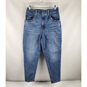 Levis Jeans Womens 29x26 Blue Silvertab Mom Denim